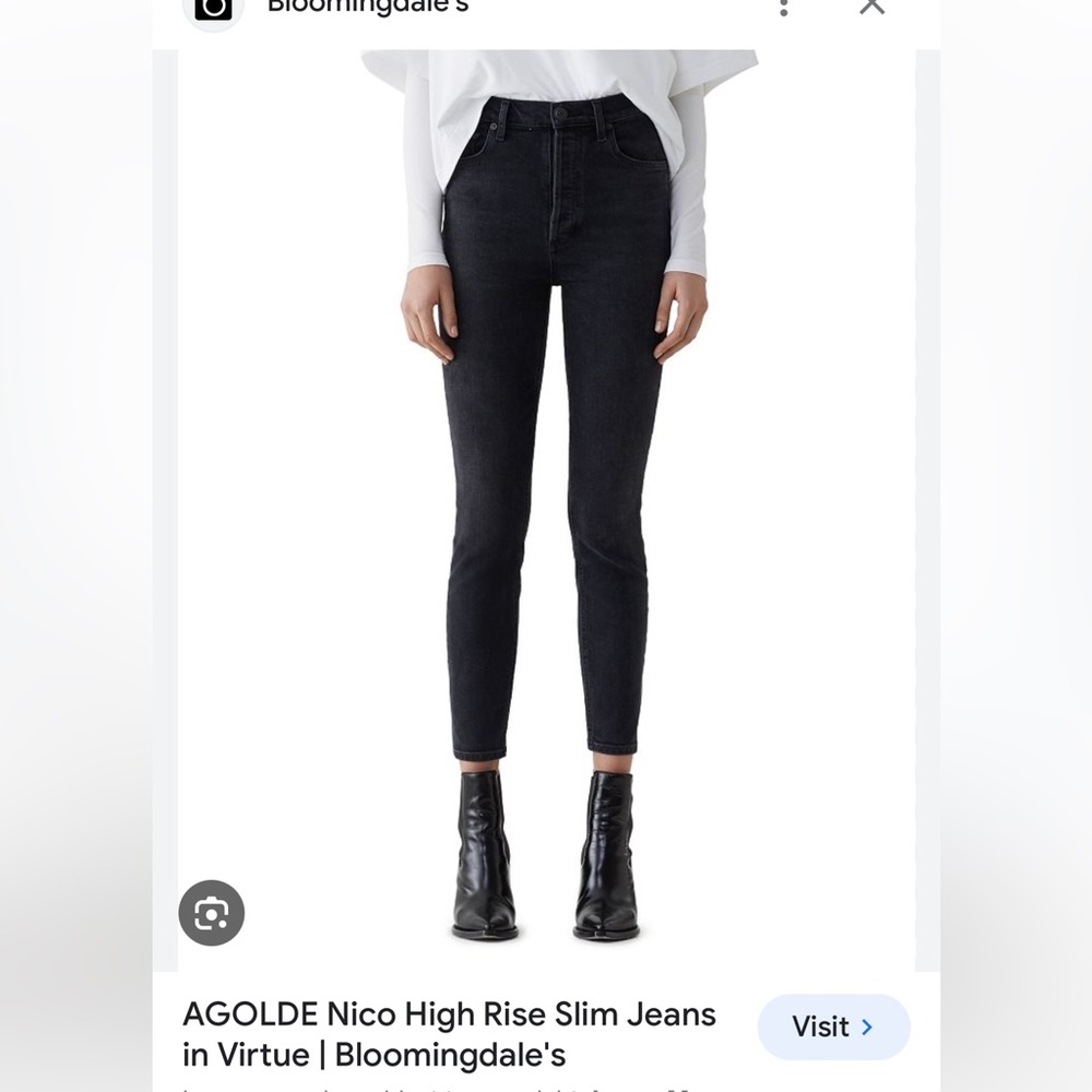 Agolde Nico jeans— size 30